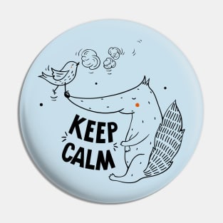 Keep Calm Pin