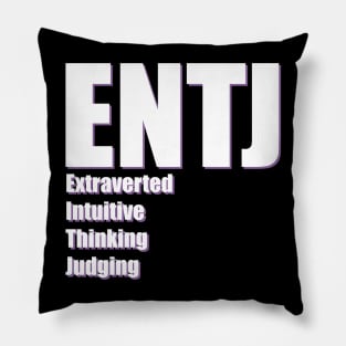 ENTJ The Commander MBTI types 3B Myers Briggs personality Pillow