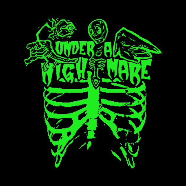 UAN Green Skelly by Under A Nightmare