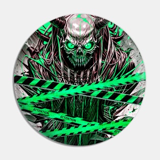 Japanese Demon | Anime Demon | Anime Shinigami Pin