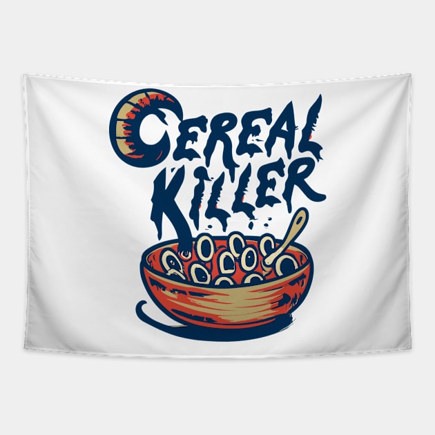 Cereal Killer Tapestry by SimpliPrinter