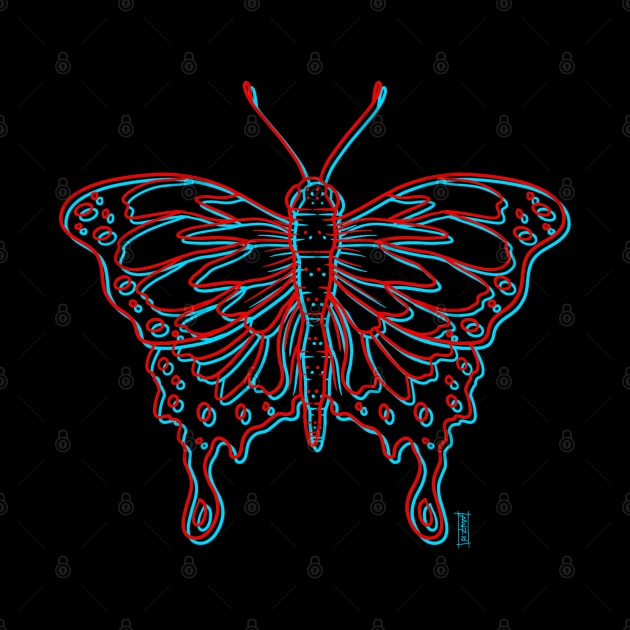 3d butterfly by Chillateez 