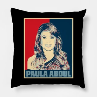 Paula Abdul Hope Poster Popart Pillow