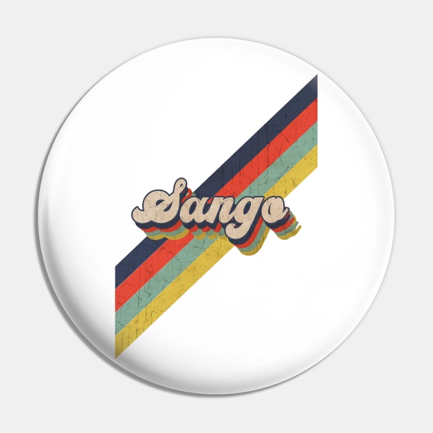 retro vintage color Sango Pin by HarryMarket