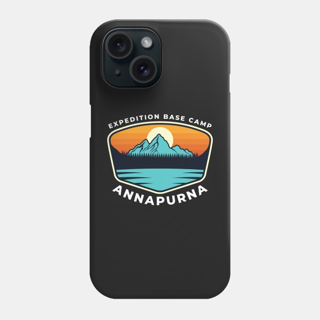 Annapurna mount Everest Katmandu Shop - Nepal Katmandu Travel Phone Case by Famgift