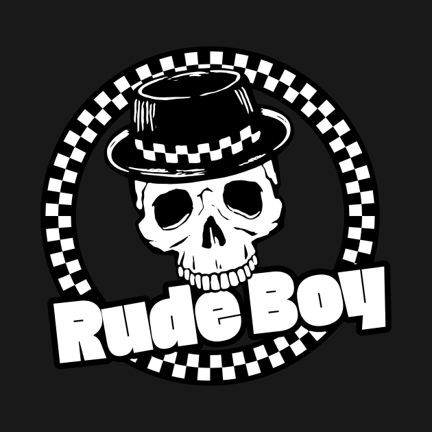 RudeBoy Skull by JustSka
