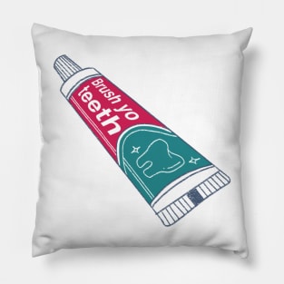 Brush Yo Teeth Pillow