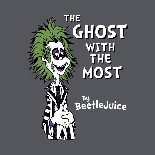 The Ghost with the Most - Creepy Cute Goth Cartoon - Children's Book by Nemons