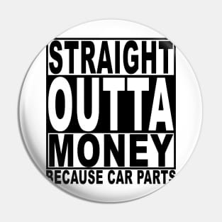 Straight out of money Pin