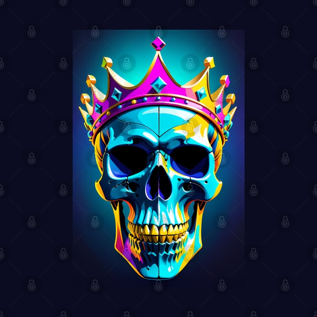 KING SKULL HOME DECOR by vibrain