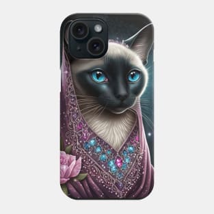 Glorious Siamese Cat Phone Case