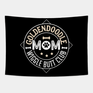 Goldendoodle Mom Wiggle Butt Club Tapestry