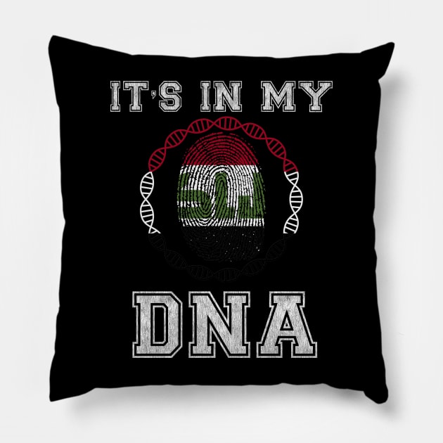 Iraq  It's In My DNA - Gift for Iraqi From Iraq Pillow by Country Flags