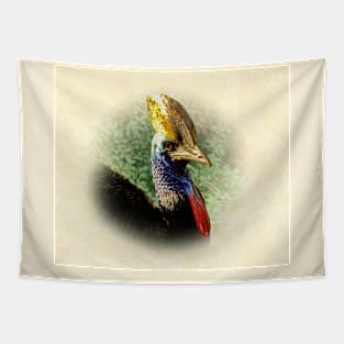 Southern cassowary Tapestry