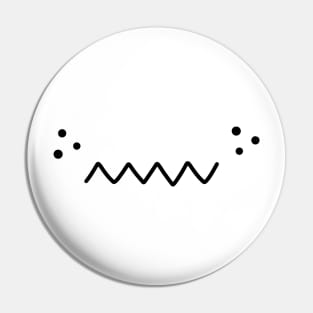 Mouth funny kawaii Pin