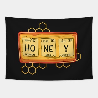 BEEKEEPING: HONEY honey t shirt honey bee tshirt gift Tapestry