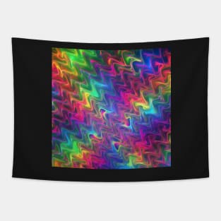 Rainbow waves Tapestry
