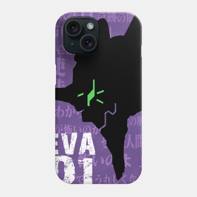 The EVA 01 Phone Case by thearkhive