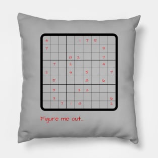 Figure me out Pillow