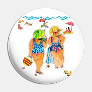 Summer vacation beach sun sand Pin