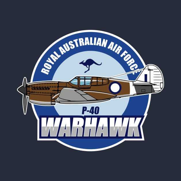 RAAF P-40 Warhawk by Tailgunnerstudios