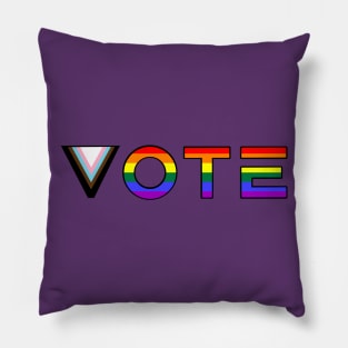 VOTE with Pride Pillow