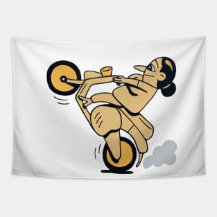 Wheelie Tapestry