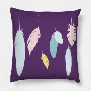 Rain of feathers Pillow