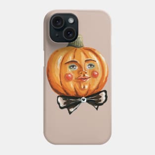 Vintage Pumpkin man Phone Case