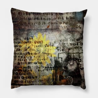 Yellow flowers Pillow