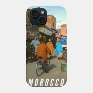 Visit Morocco Old Medina, Ancient Neighborhoods Souvenirs, Gift for Men and Women Phone Case