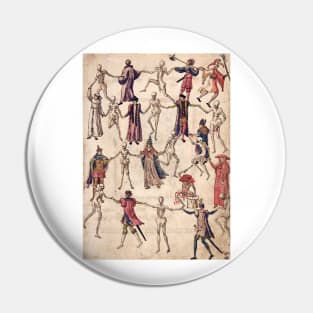 Dance of Death, 16th century (C042/0077) Pin