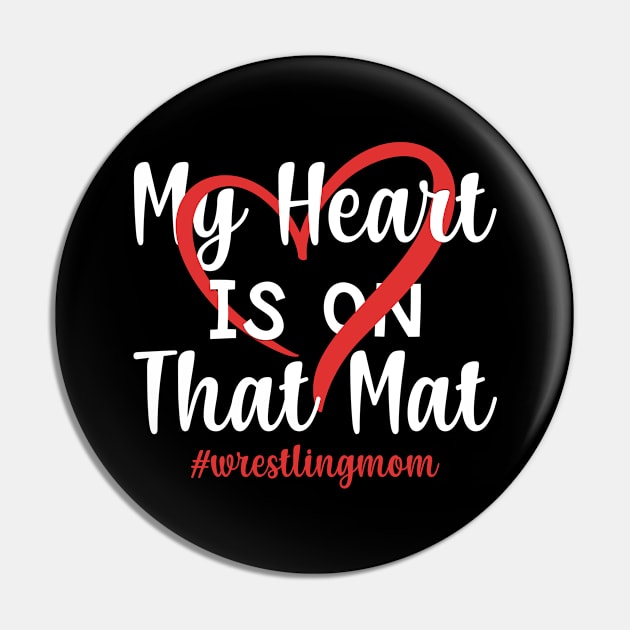 My Heart is on That Mat Pin by maxcode