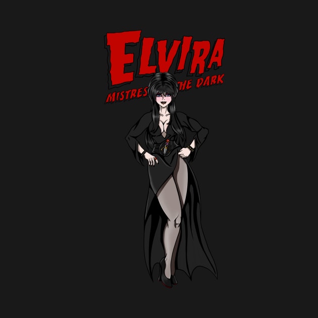 Elvira Mistress of the Dark by MauryAraya316