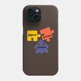 Jigsaw Puzzle Junkie Phone Case