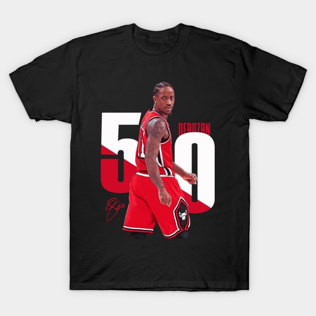 Demar Derozan 50 Point Game - Demar Derozan Chicago Bulls - T-Shirt