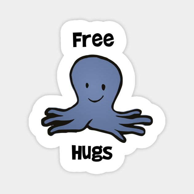 Free Hugs Magnet by DANPUBLIC