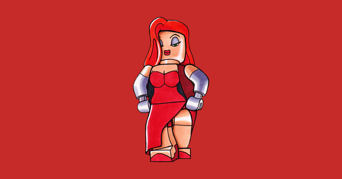 Jessica Rabbit Minifigue - Jessica Rabbit - T-Shirt | TeePublic