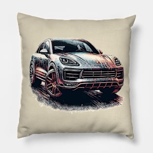 Porsche Cayenne Pillow