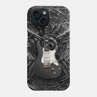 Metal Guitar Art Design Phone Case