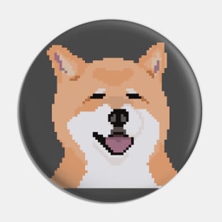 Shiba Inu - Pixel Pin