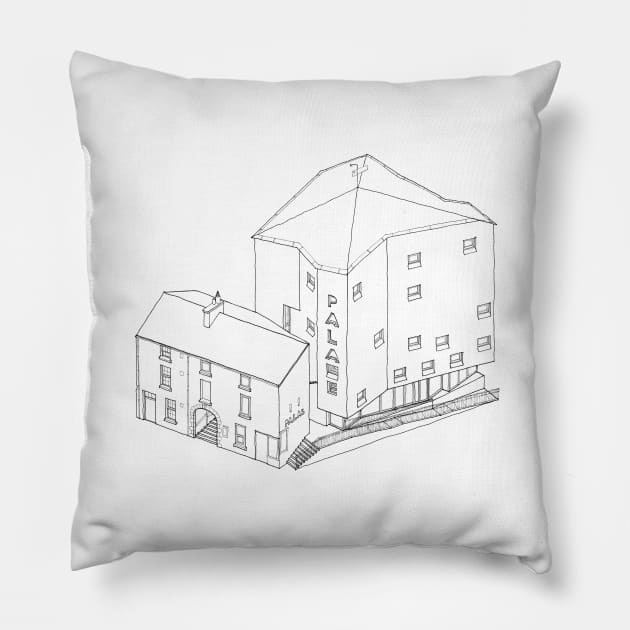 Picture Palace, Galway, de Paor Architects Pillow by bertmango