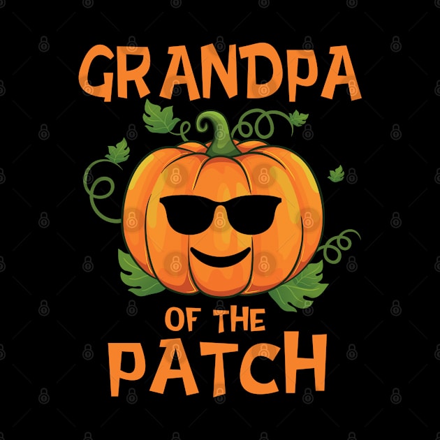 Pumpkin Grandpa of the Patch Thanksgiving and Halloween Family by Blink_Imprints10