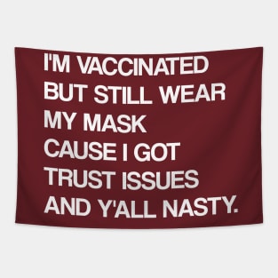 Vaxxed & Masked Tapestry