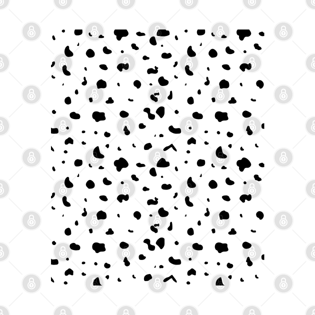 Funny Dalmatian Dog Pattern Lazy Halloween Costume by Arts-lf