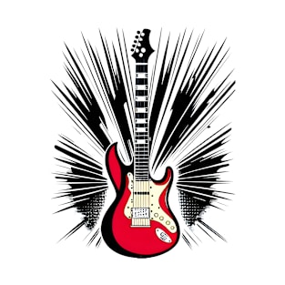 The guitar pattern for music lovers T-Shirt