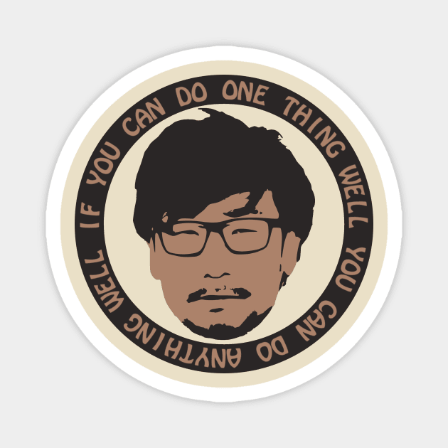 Kojima's Word's of Wisdom Magnet by Sonchezz