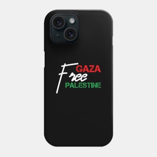 Free Gaza Free Palestine - Palestinian Lives Matter Phone Case