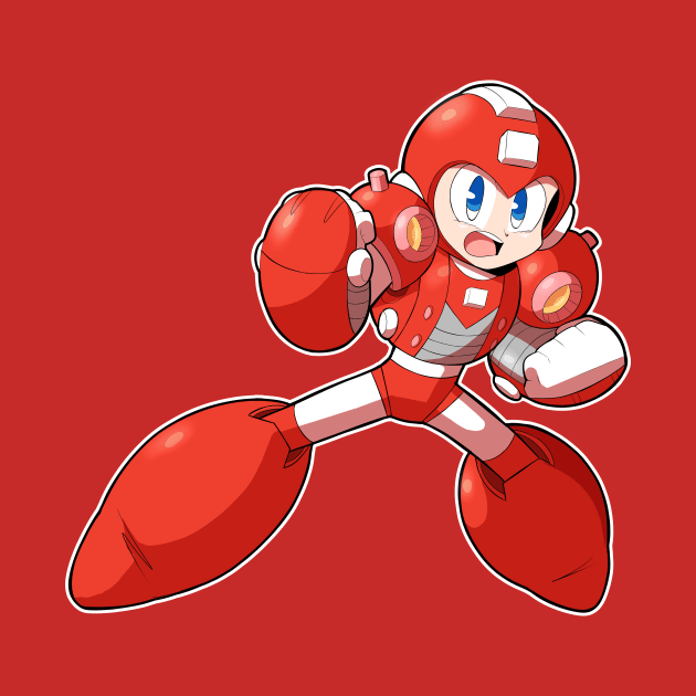 Power Megaman by StaticBlu