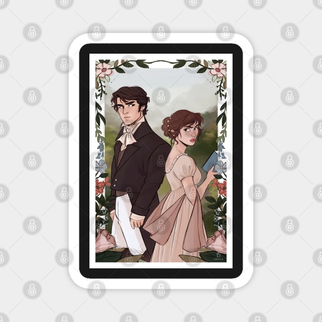 Pride and Prejudice Magnet by vvivaa